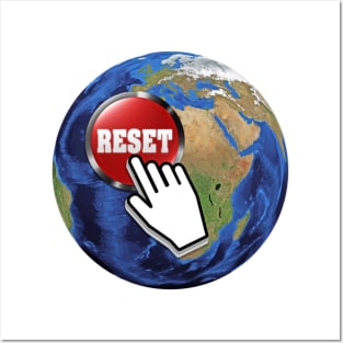 Reset Our Earth Posters and Art